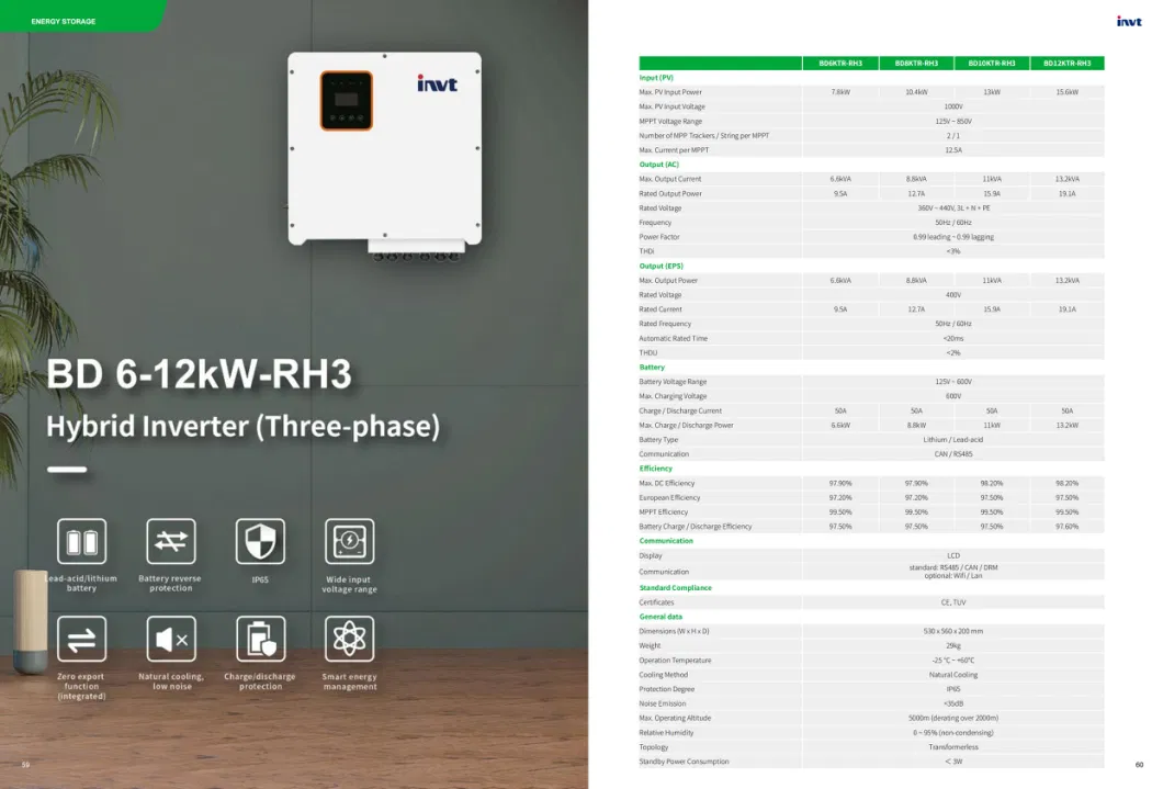 Sun Inverter 1.5 Kw Solar 10kw Hybrid Solar Inverter