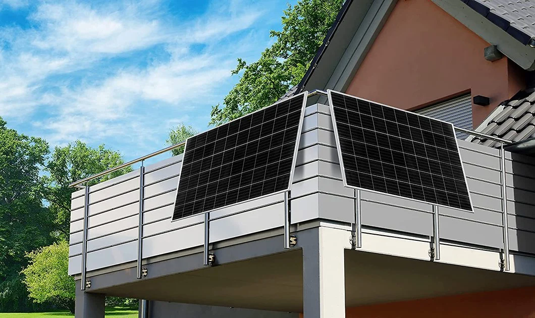 2000W Balcony System Small Solar Solution Solar Balcony system with Battery on off Grid Solar Kit