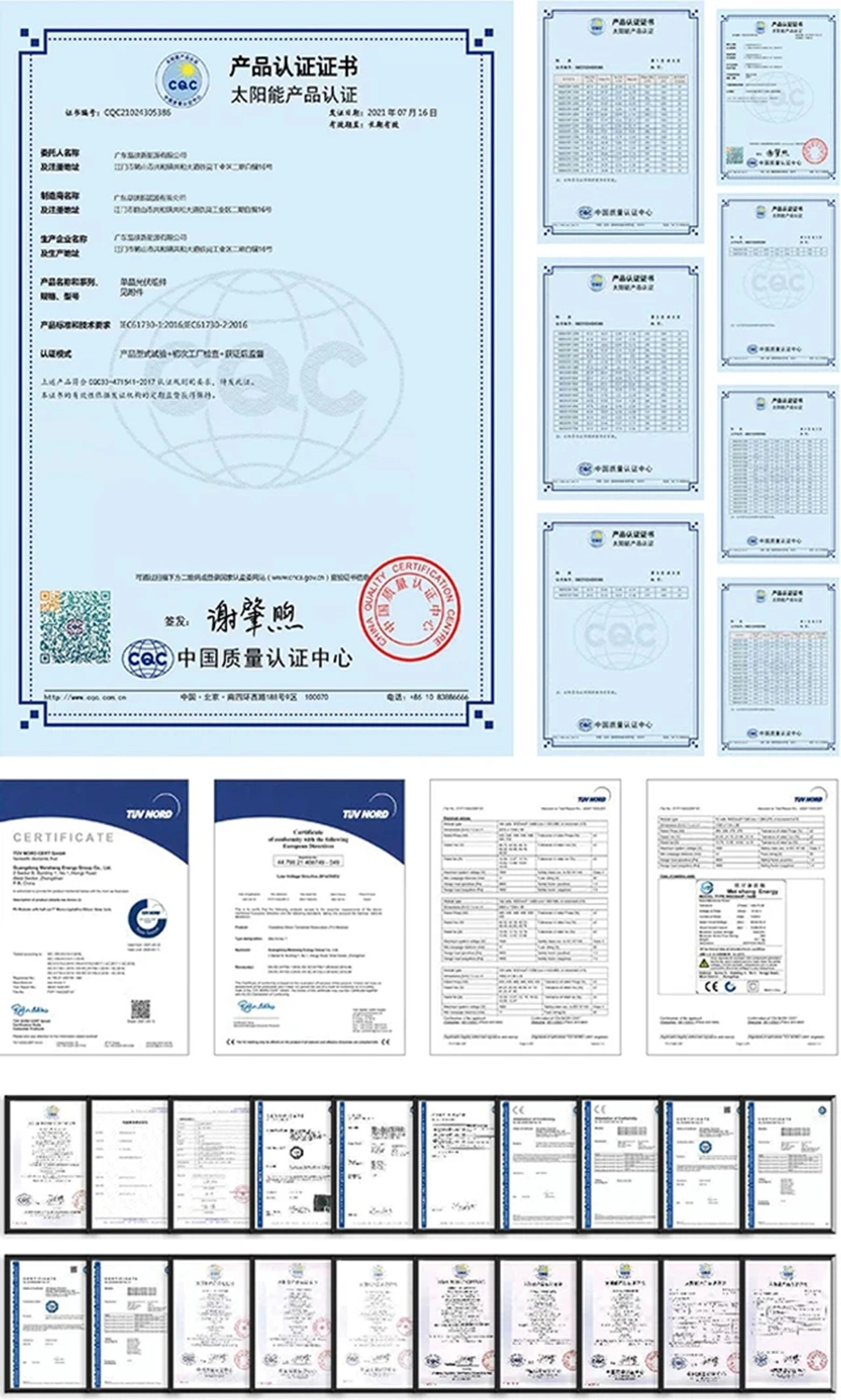 1kw 3kw 5kw 8kw 10kw 15kw 20kw 30kw on Grid Solar Power System Solar Panel Kit for Home Solar System Price