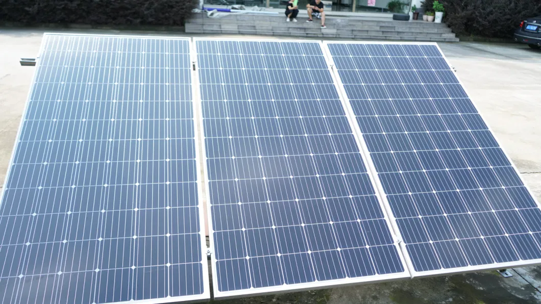 Mono Solar Panel 166 mm 9bb Top Grade Monocrystalline PV Module System