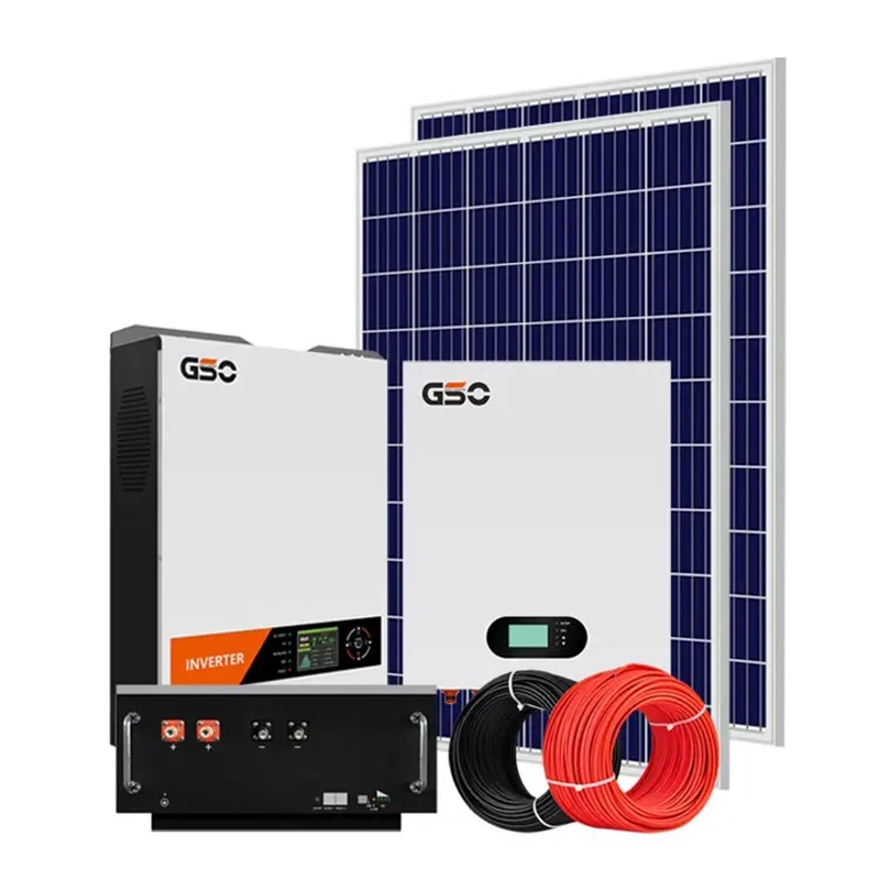 3kw Solar Photovoltaic System off Grid Hybrid Solar Energy System