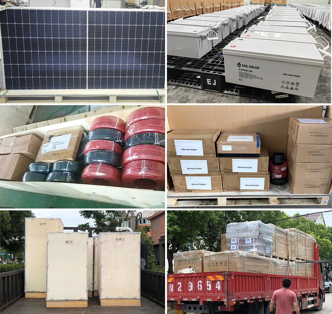 Complete Kit off Grid Set 5kw 15 20 10 30 Kw 3kv 50kw 50kVA 3kw 1kw 8kw 2000 Watt 220V 3000W 40kw Solar Energy System