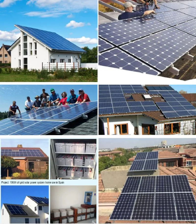 Basic Customization off Grid Solar Power System 5kw High Quality Factory Product to Sell Solar Panel System Solar Renewable Energy Building Material