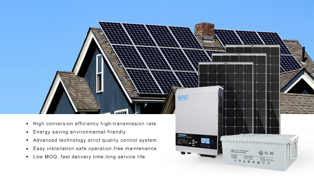 Renewable Energy 7000W off Grid Solar System Home Solar Energy Systems 7kw with Accessories Panel/ Battery/Controller/Inverter