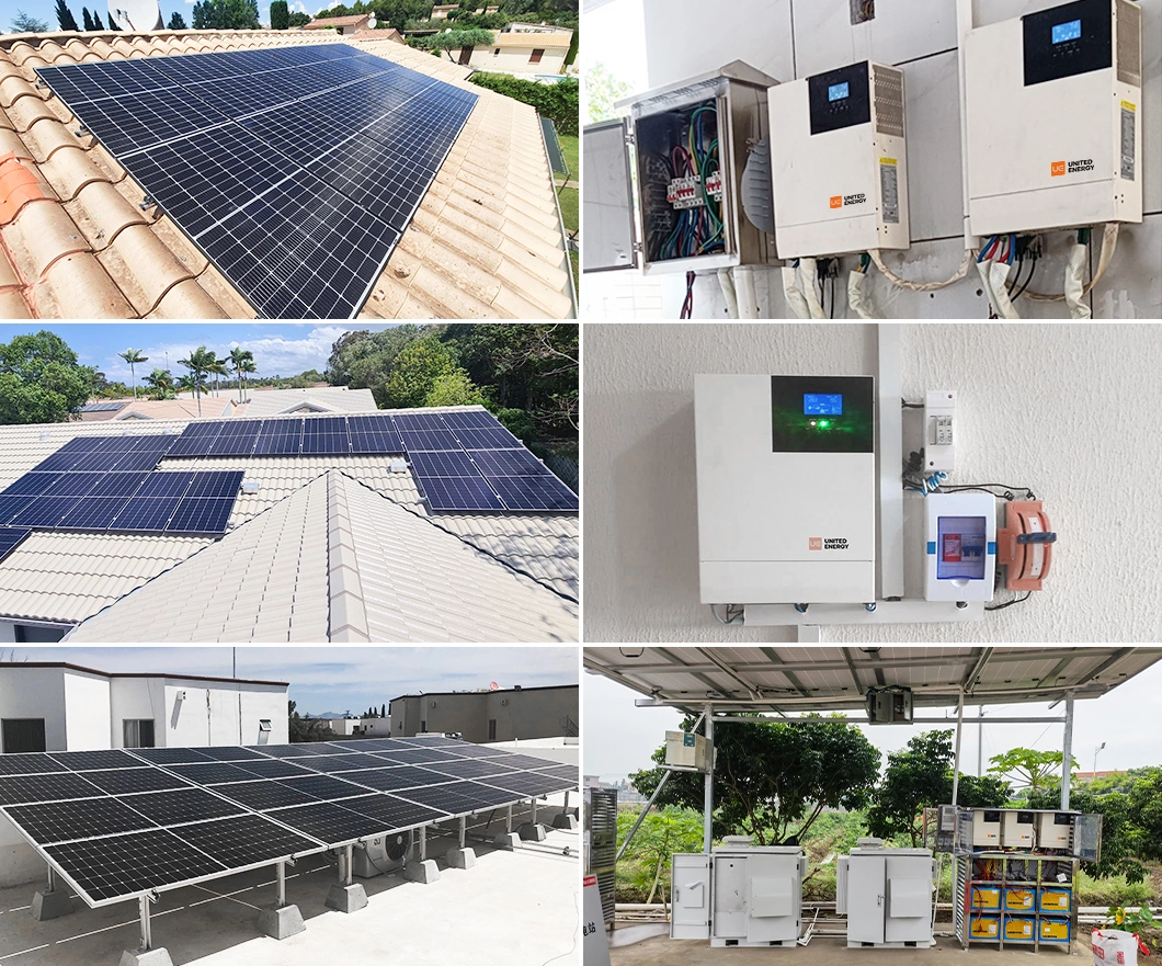 Ue off Grid Solar Photovoltaic System 3kw 5kw 30kw Battery Energy Storage System