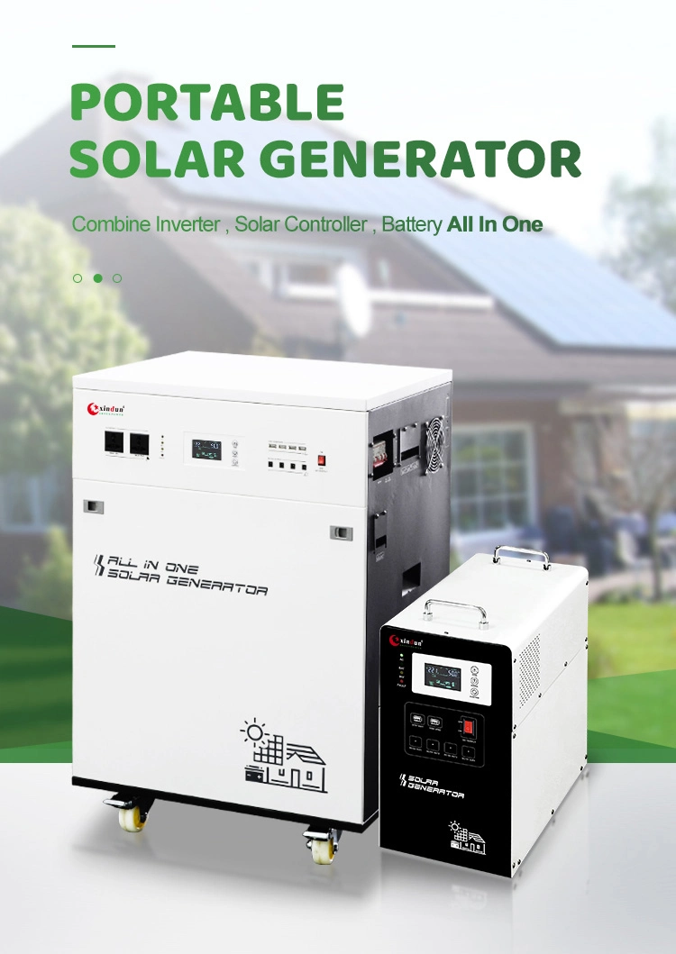 500W Solar Complete Kit Hybrid on Grid / off Gird Photovoltaic Solar Energy System Home Storage Power System