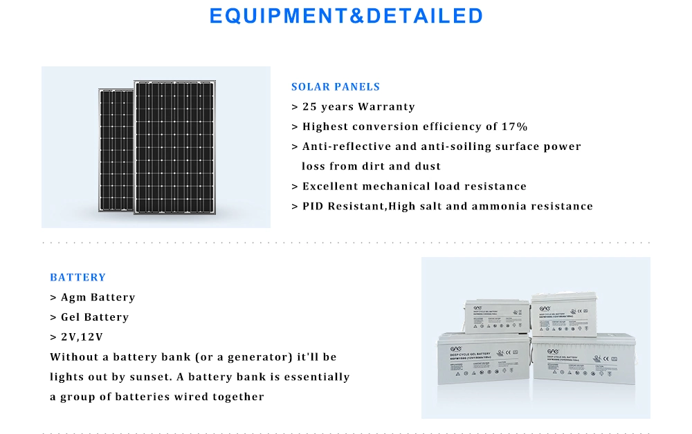 Power Plant 4kw 5kw on Grid Solar System 5kw Solar Panel System for Home Power Solar System Use