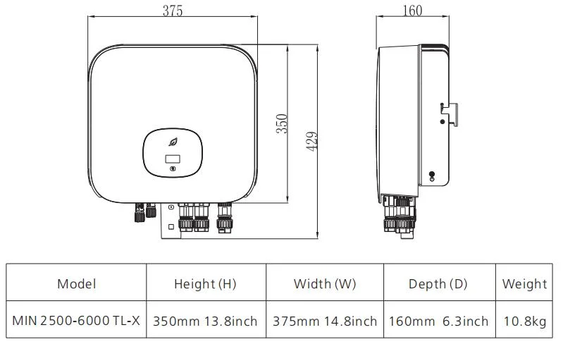 Best Price 3kw 5kw on Grid Solar Inverter Single Phase 5000W 6000W