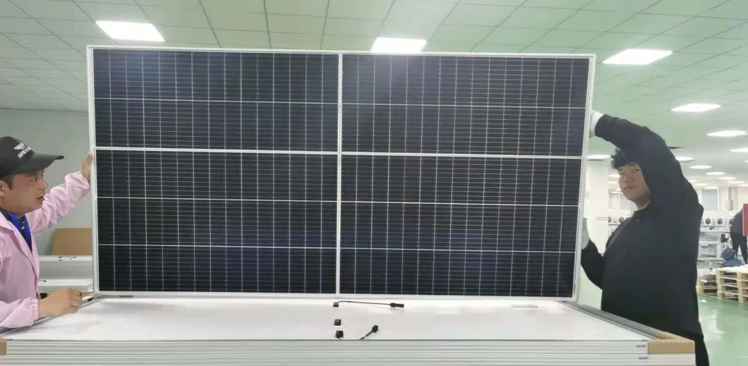 Solar Panel Jinko Trina Longi Ja 540W 545W 550W Half Cell 9bb PV Panels Sun Power Panel Monocrystalline Solar Modules with 25 Years Warranty ISO CE IEC TUV