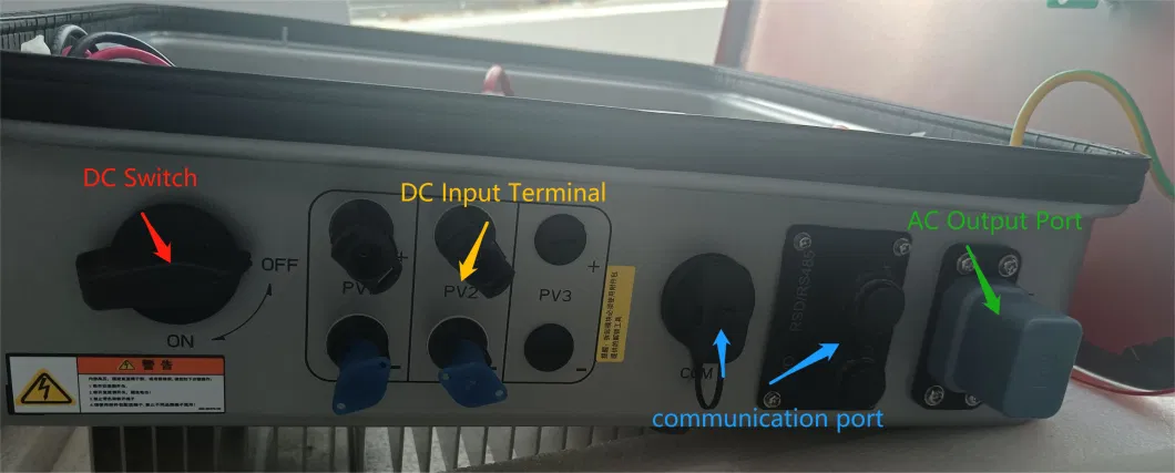 DC 1 Kv Combiner Box Suntree for Solar Panel 4 Strings