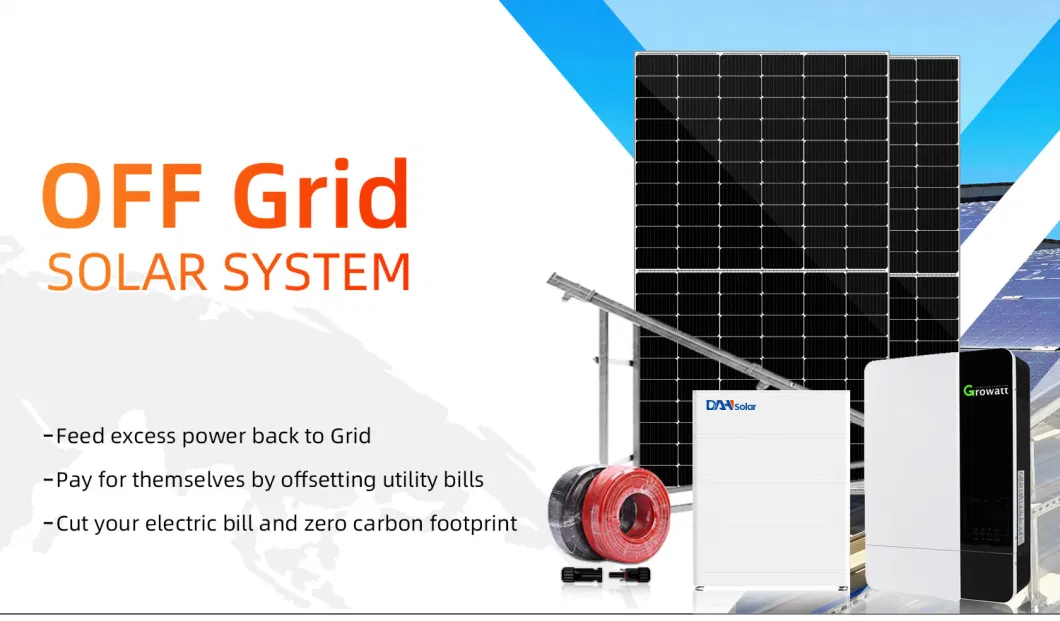 30kw 50kw Storage Solar Power Solution with Battery Backup Ess