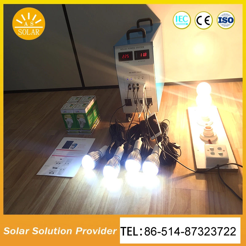 Factory Price 2kw Solar Power Generator Solar Light System with Inverter