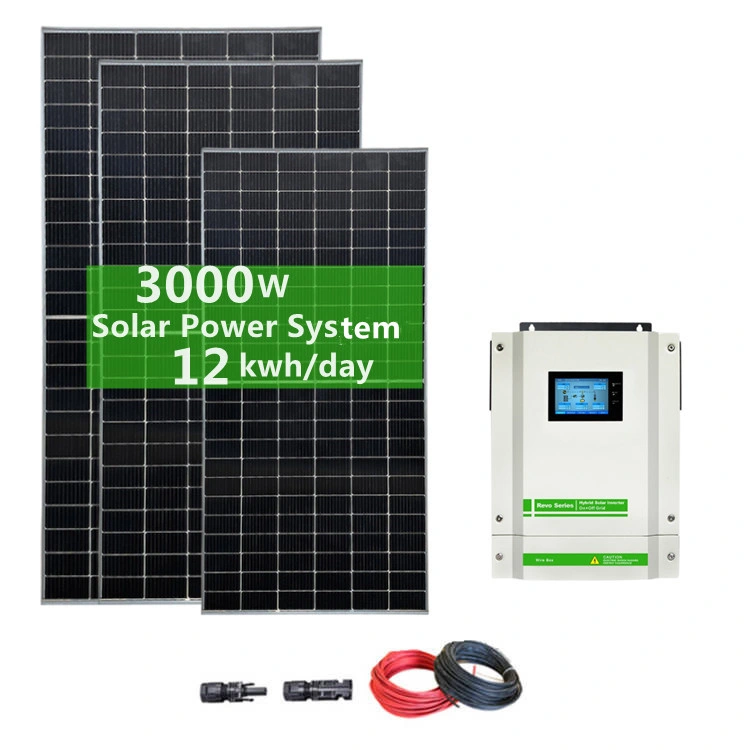 48 Volt 24V LiFePO4 Battery Mini UPS Complete Cyclenpo Hybrid 5kw 10kw 7kw 25kw off Grid Power Solar System Kits