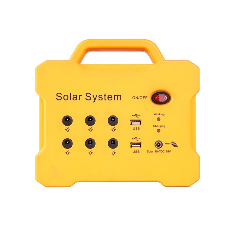 High Quality 12V DC Output Solar Panel Kits System 10W Solar Light Kit for Home Solar Lighting System Portable Solar Energy Systems for Home