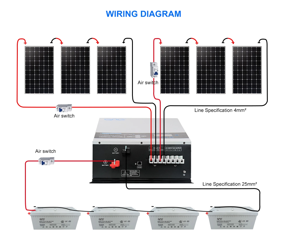 Power Plant 4kw 5kw on Grid Solar System 5kw Solar Panel System for Home Power Solar System Use