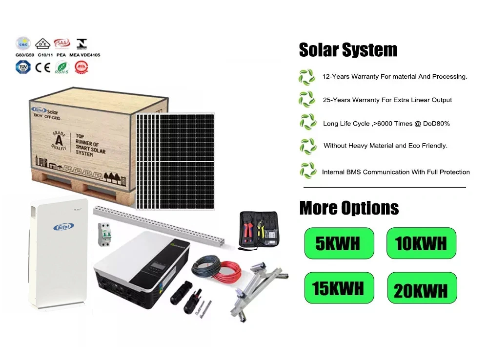 Eitai Solar Panel System off Grid Kit 80000 Watt Solar Panel Kit Solar