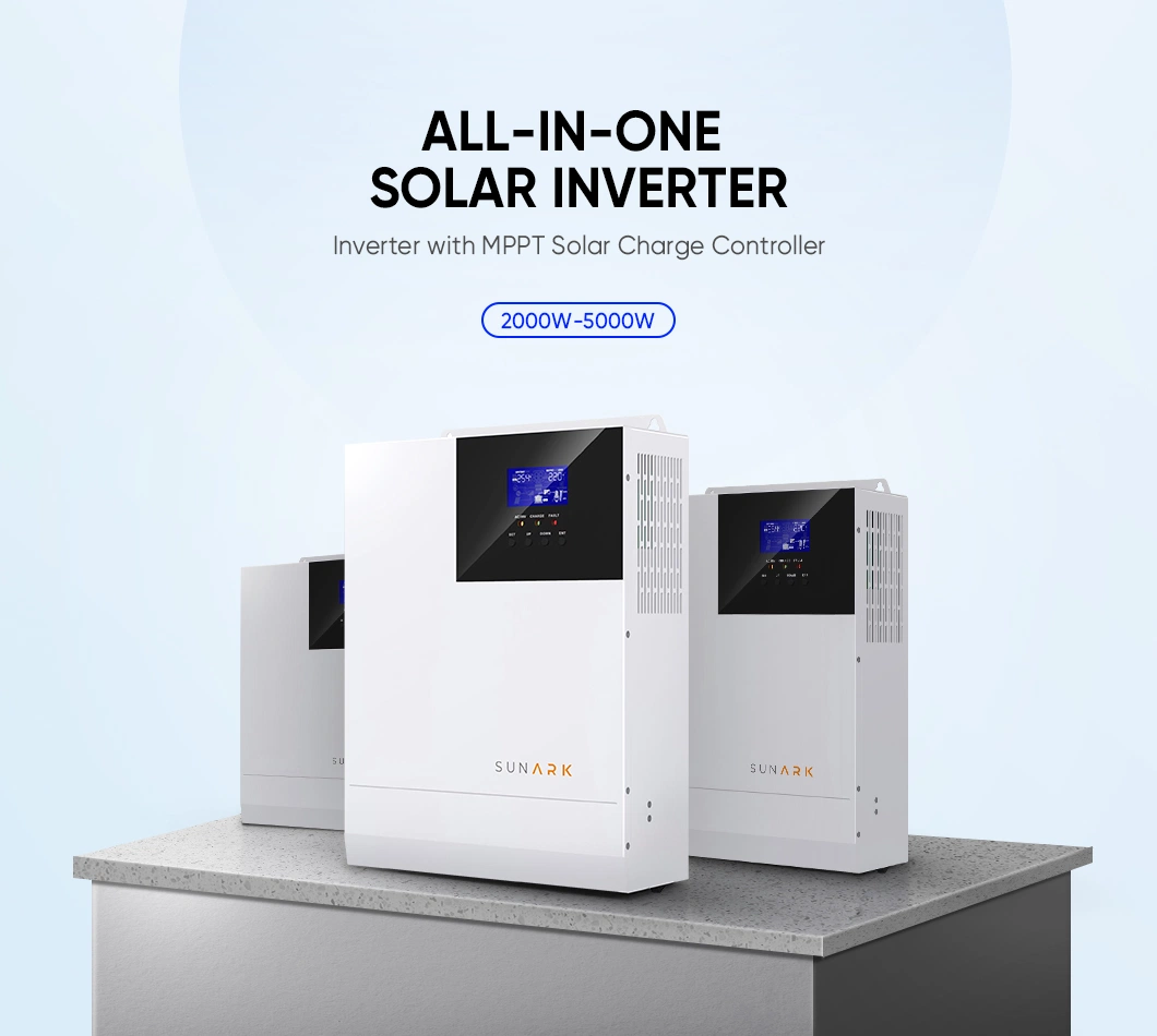 Sunark Inverter 8000W 5kv 8kw 48V off Grid Complete Solar Inverter System