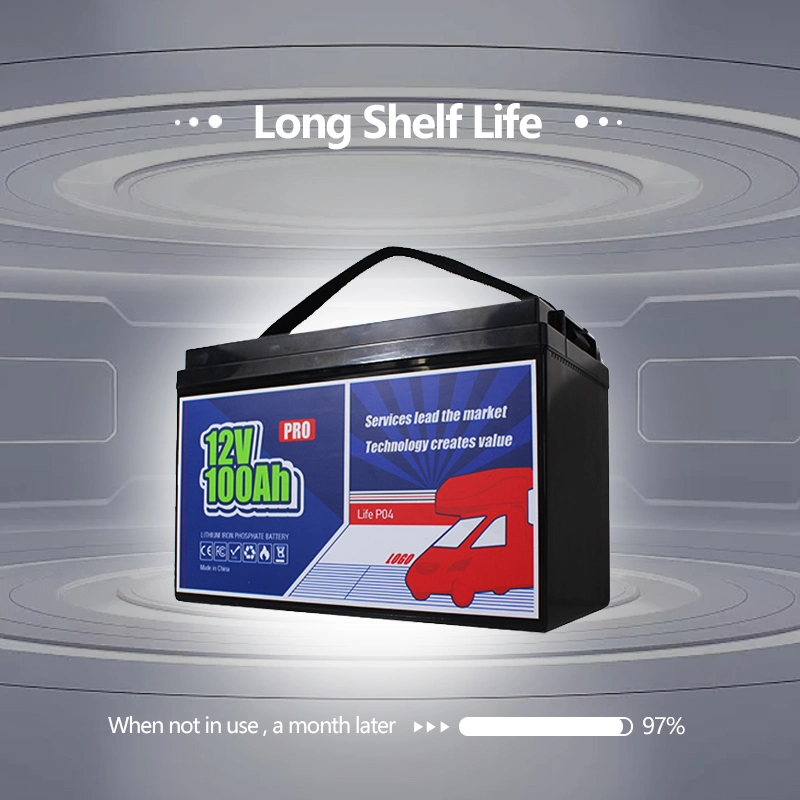 12V 100ah LiFePO4 Battery Built BMS Supports Low Temperature Charging Lithium Battery off-Grid in Cold Areas