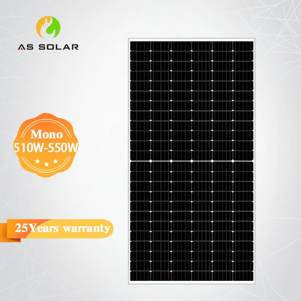 EU Stock 540W 550W Half Cell Mono Solar Panel