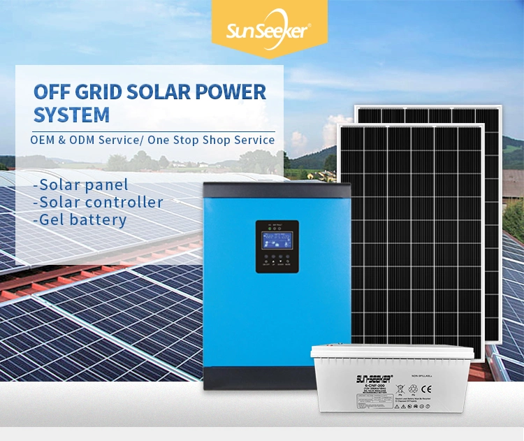 1.5kw Solar Power System High Efficiency Complete off Grid Solar Power System