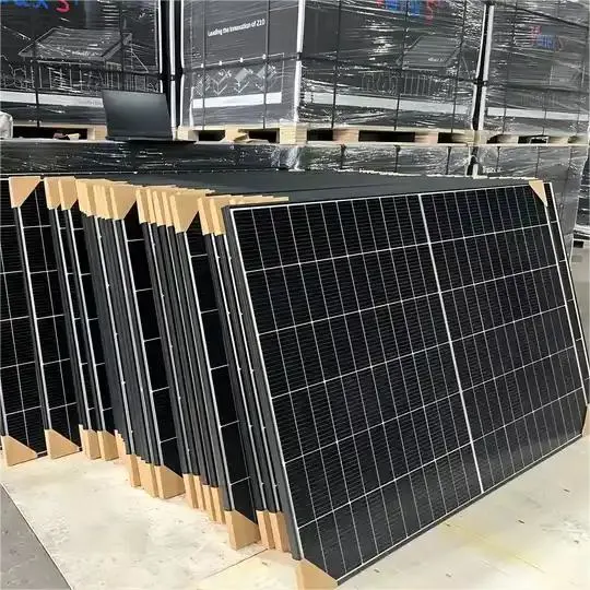 Trina Vertex S Tsm Neg9r. 28 Solar Panels 420W 430W 435W 440W 445W 450W N Type Dual Glass PV Module Black Frame Mono Solar Panel
