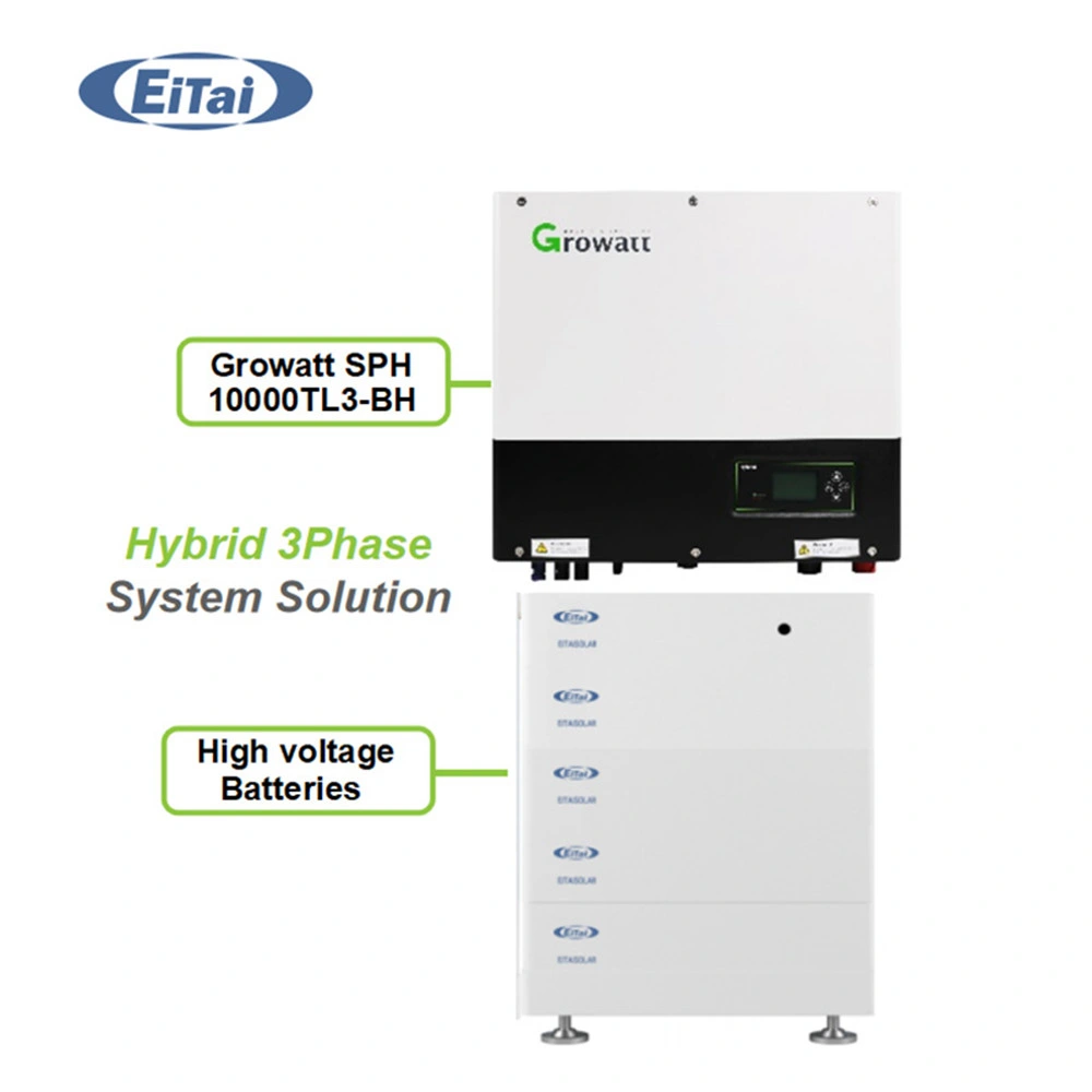 Eitai Nice Price 20 Kw 25kVA PV Energy Storage 5kw 10kw Hybrid Solar Power System Kit