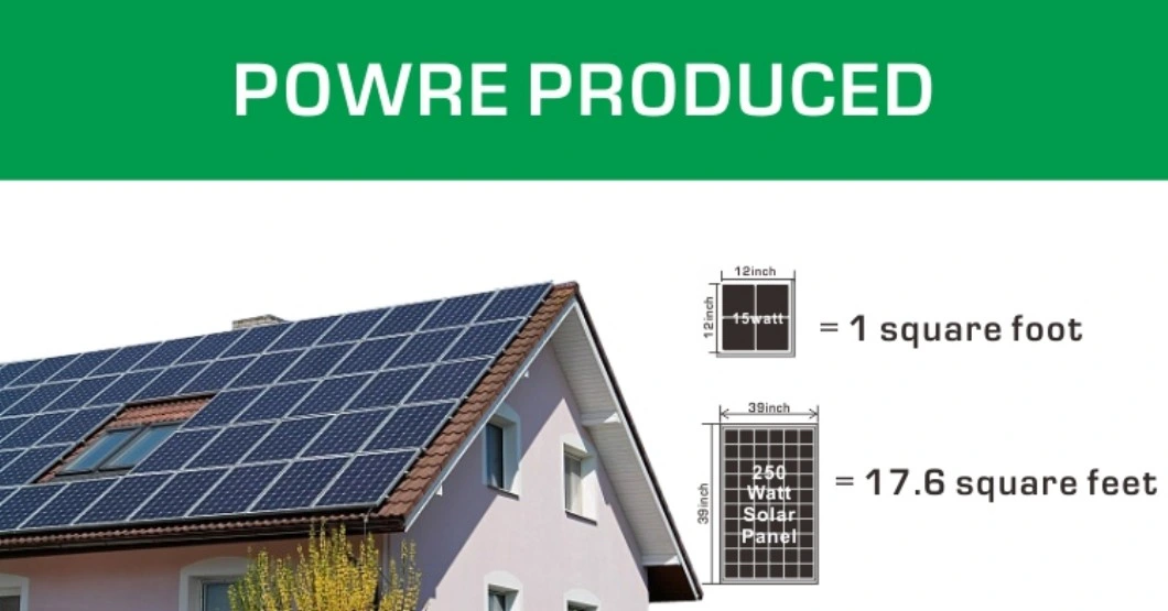 4kw 5000 Watt 220V PV Set Portable Solar Power Station Home Generator Solar System