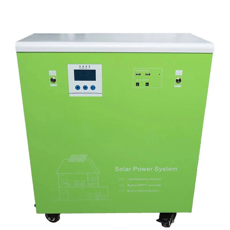 Outdoor Power Supply Lithium Battery Power Supply AC DC Home Solar Energy Storage System 4kw 5kw 6kw Wuxi Factory