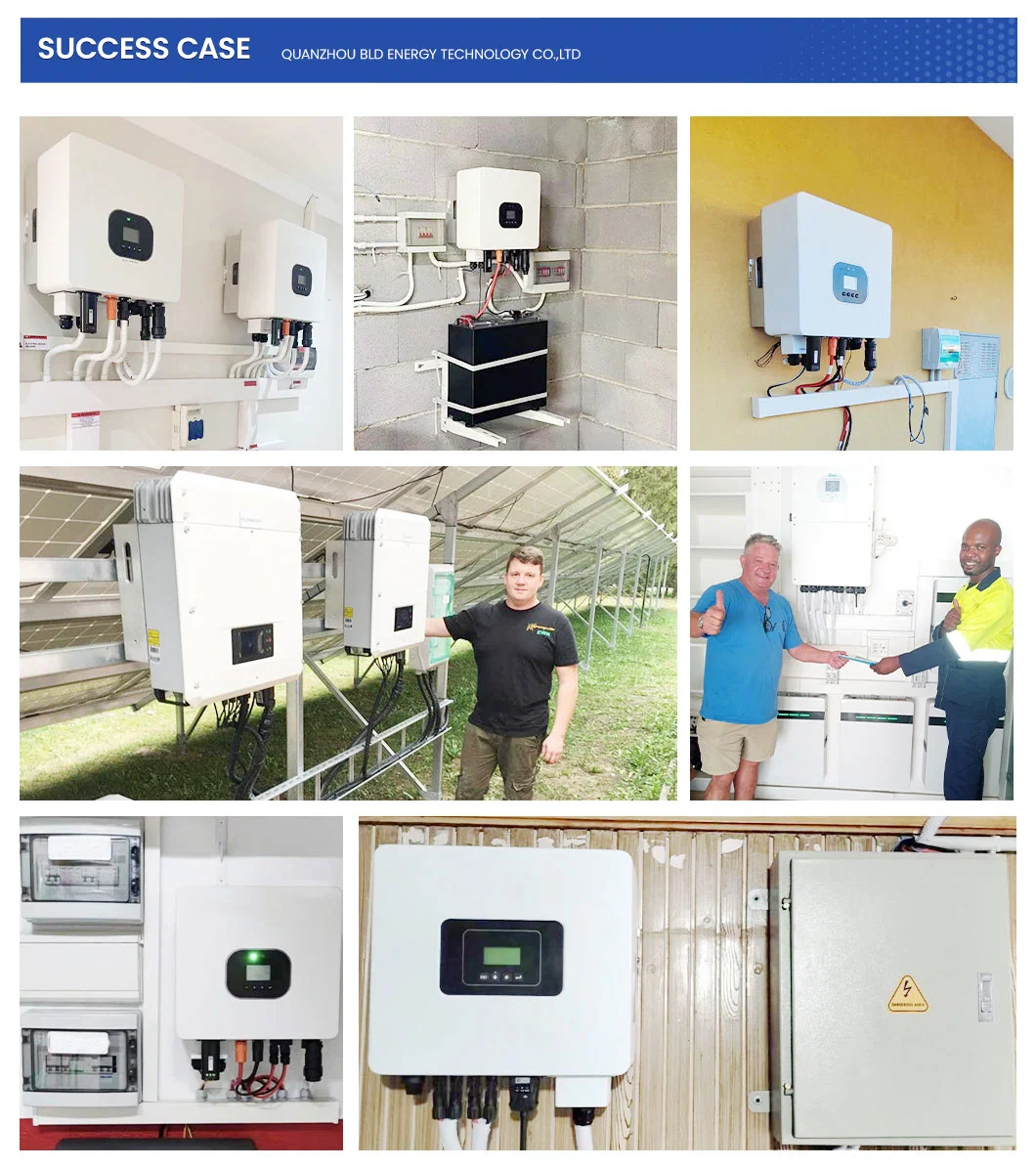 Solar Hybrid Inverter China Manufacturers Single Phase Hybrid Inverter Used for 6kw Solar Household Power System