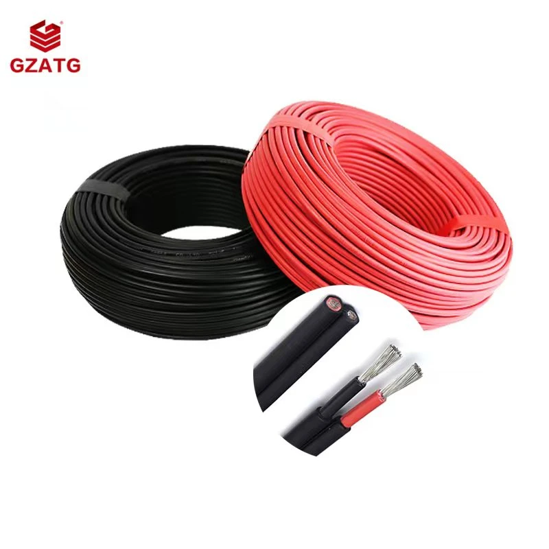 PV1-F PV XLPE DC1500 V DC 0.6/1kv 6mm2 Power Cable Tinned Copper Core Solar Cable