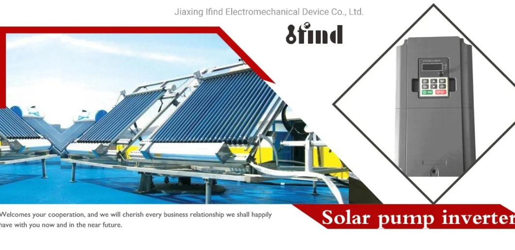 1.5 Kw Solar Pump Inverter DC/AC Input to 3pH AC Output MPPT VFD Solar Frequency Inverter