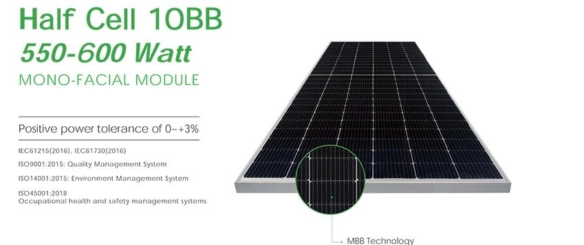 3kw 5kw 10kw 50kw PV Solar Module Solar Panel for off Grid Home Solar Power Photovoltaik Montage System Home Industial Use