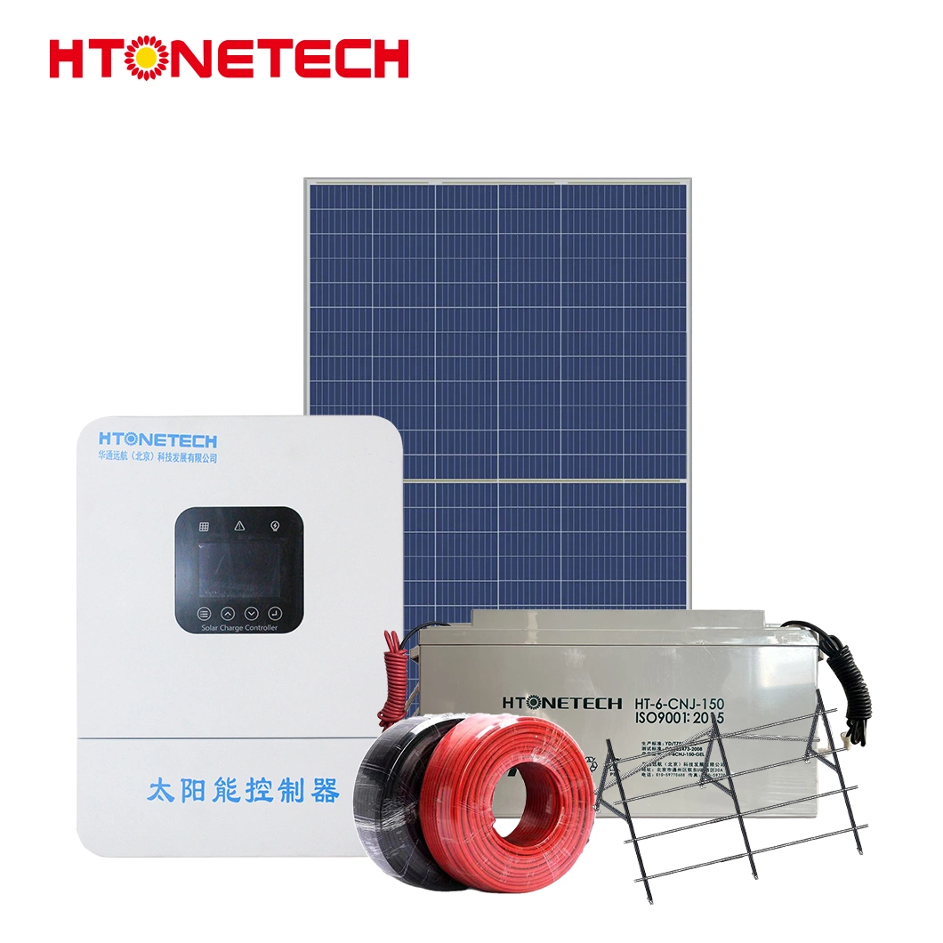 Htonetech Home Mini Solar System Price off Grid 5 Kilowatts Suppliers China 5kw 10kw 25kw 30W 77kw All-in-One Solar Energy System