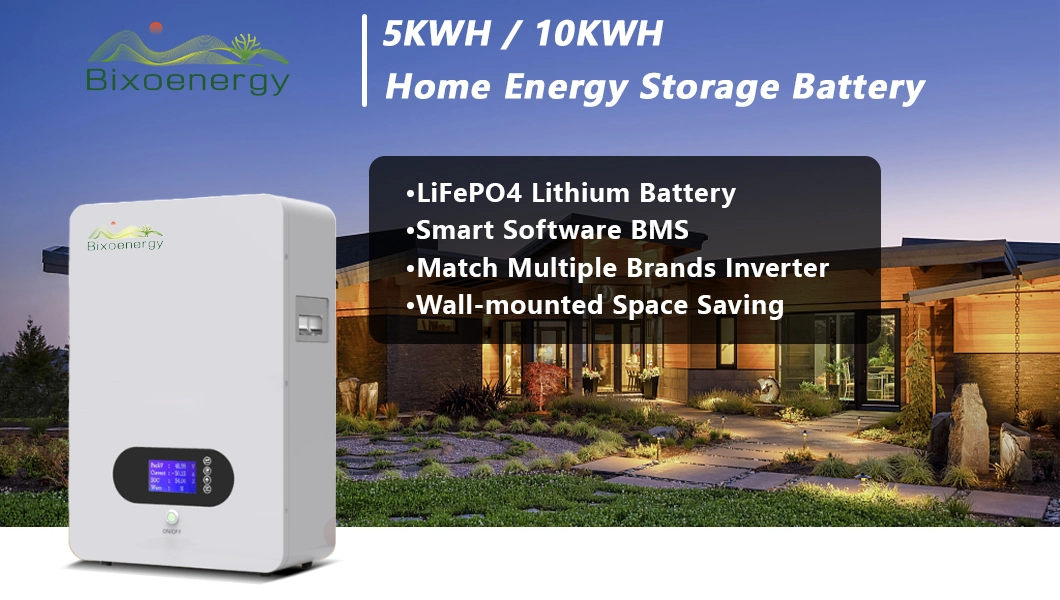 Full Hybrid off-Grid Solar Power System 5kw 10W 12W 20kw Complete Hybrid Battery Backup Set for Home
