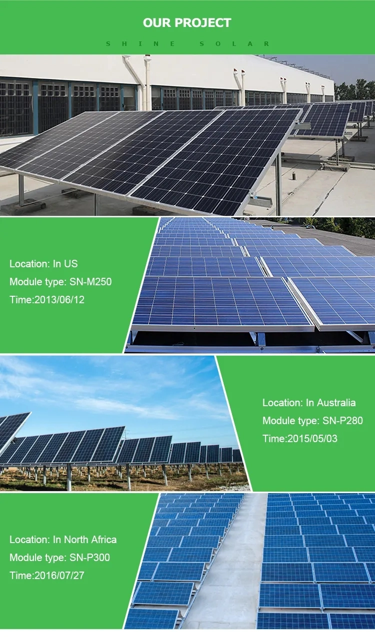 200W 300W 330W 350W 400W 440W 450W1kw 2kw CE TUV ETL Cechigh Efficiency Solar Panel