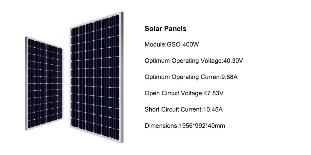 3kw Solar Photovoltaic System off Grid Hybrid Solar Energy System