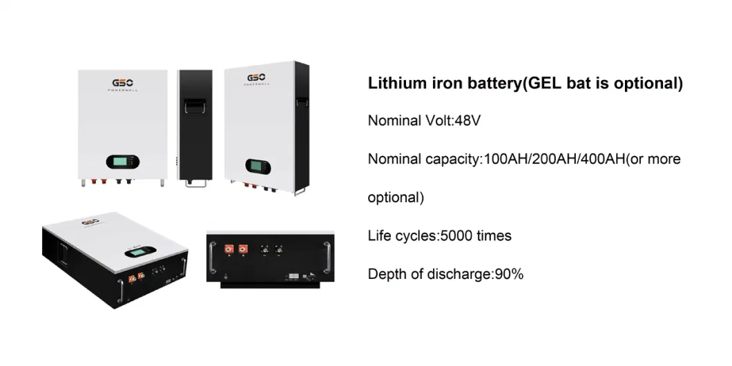 3kw Solar Photovoltaic System off Grid Hybrid Solar Energy System