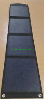 Outdoor Green Energy ETFE Monocrystalline Silicon Cells Portable Foldable PV Module Power Backup Charger off Grid 90W 80W 100W Folding Photovoltaic Solar Panel