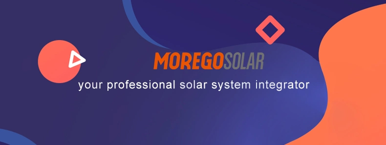 Moregosolar on Grid PV Solar Power Panel System 30kw 50kw 100kw 1MW Solar Energy System Solution