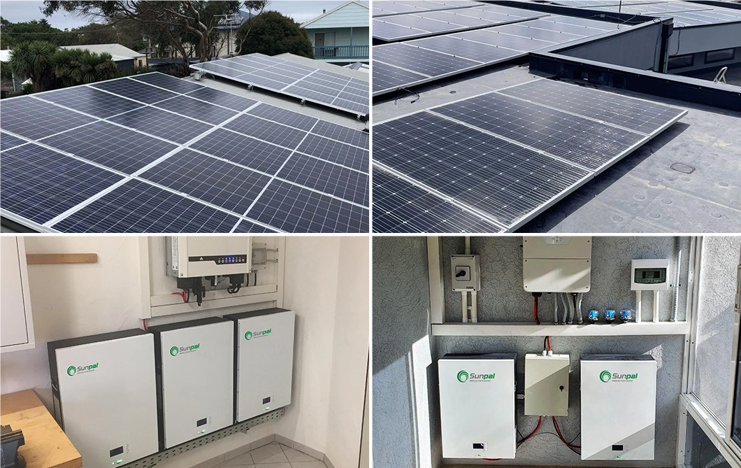 3kw 5kw Home Solar Energy Power System Complete Kit with Lithium Battery