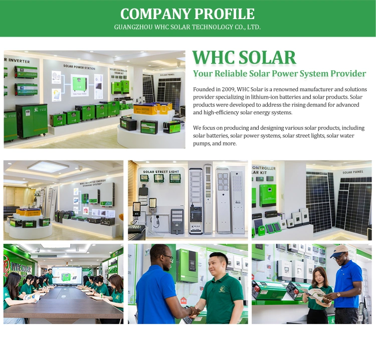 Whc Photovoltaic Hybrid Lithium Solar Panels Energy Power Montage System Complete 3kw 5kw 5kv 10kw 10000 Watt