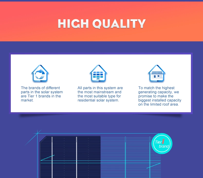 Moregosolar off-Grid Solar Energy System 10kw 20kw Solar Power System for Home Use