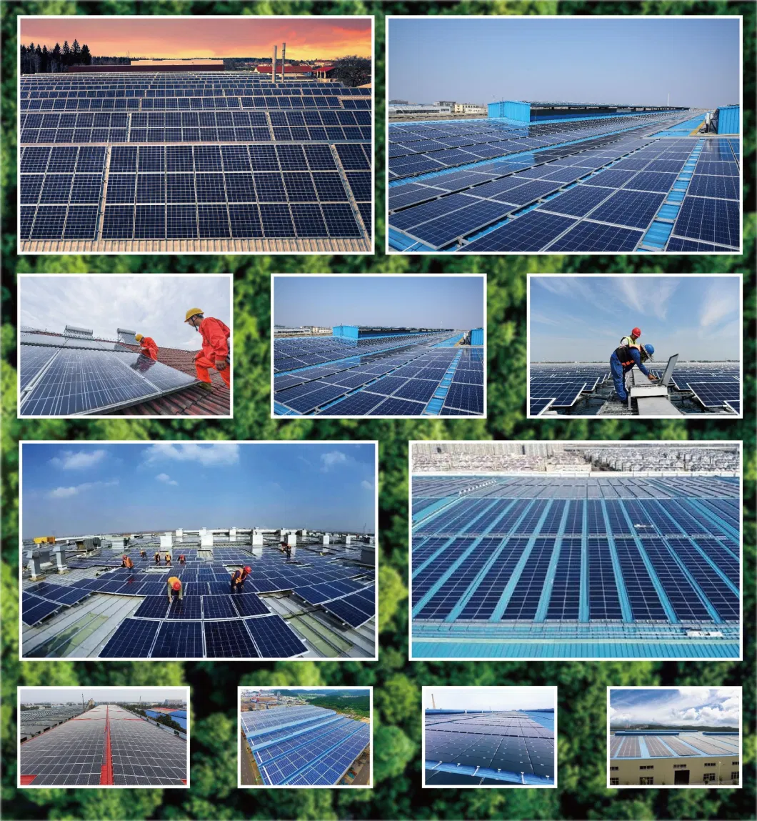New Photovoltaic off-Grid Solar Power 5kw 6kw 10kw System Kit Battery Pack Hybrid Solar Panel System