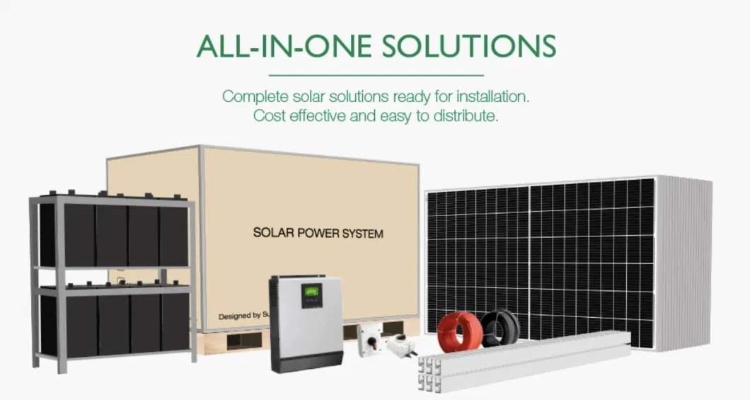 High Quality Photovoltaic Panel 10kw 15kw 20kw 30kw Solar Energy System