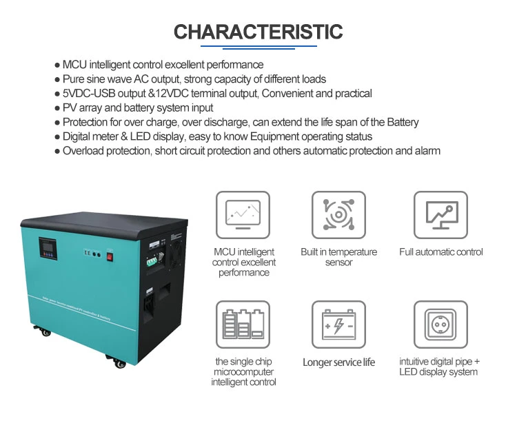 Snadi 4kw All in One Solar Generator