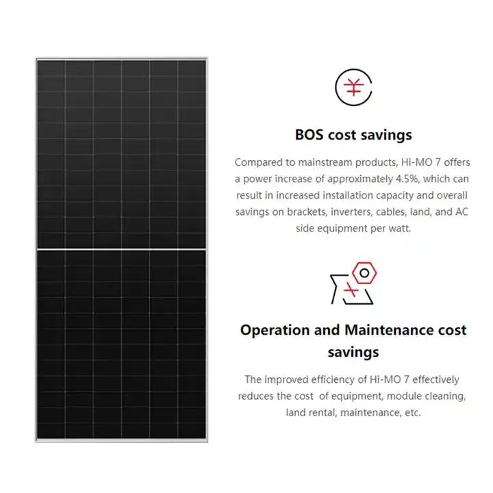 Longi Himo7 Solar Power Panel 590W 580W 570W Longi Solar Panel