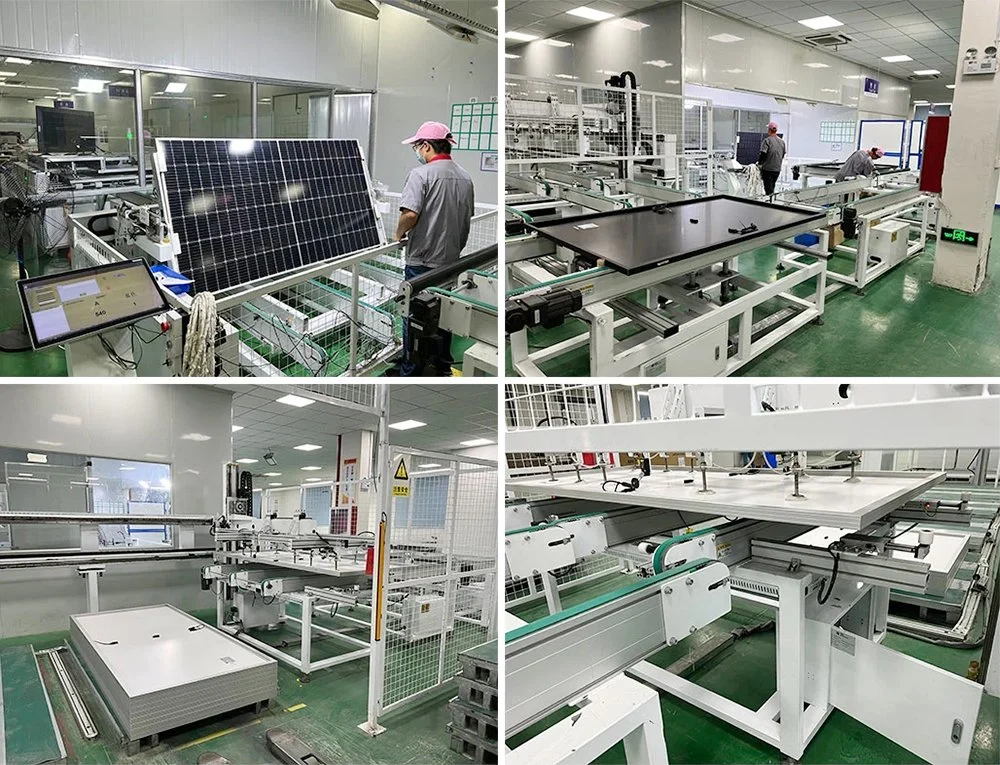 25 Years Warranty 560W 550W 540W Monocrystalline PV Module Solar Panel for Home System with Full Certificates