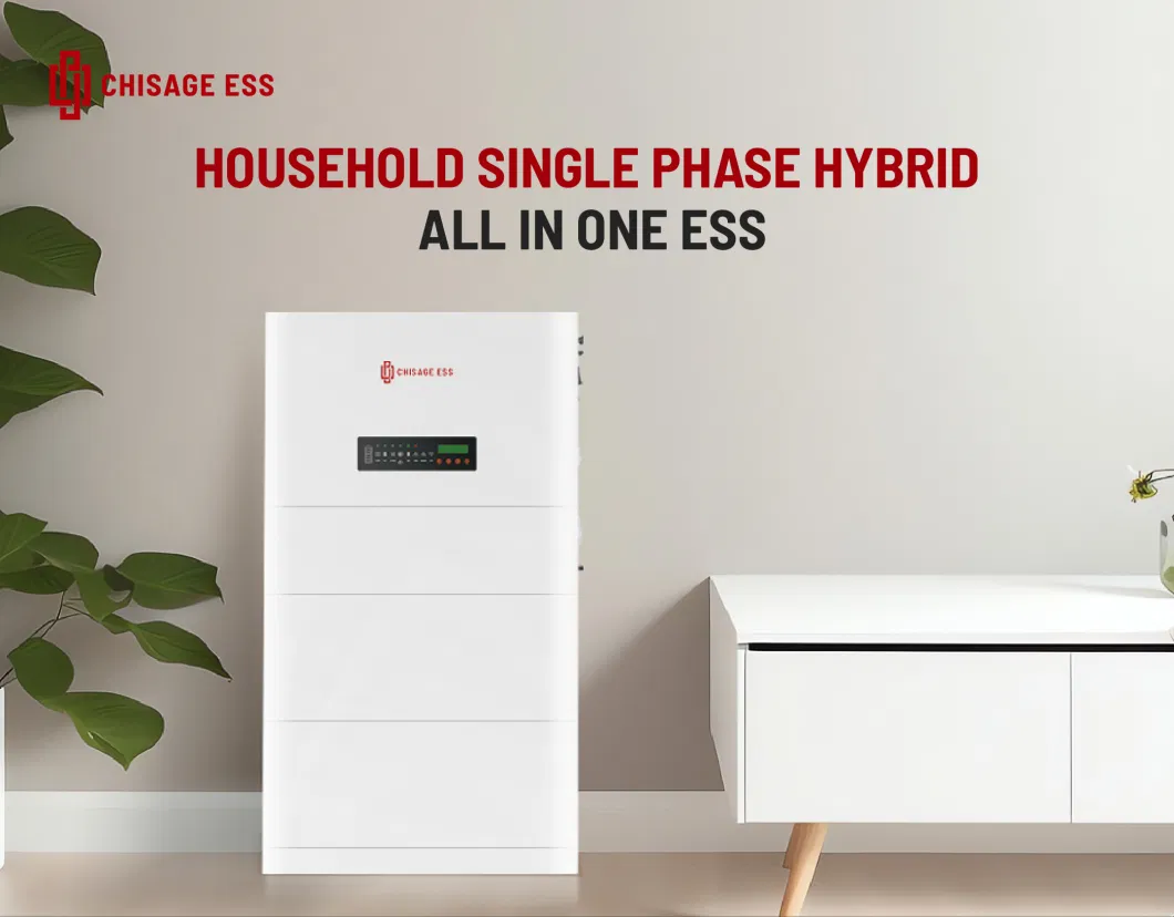 4kw PV Hybrid Inverter 4-20kwh LFP Battery Residential Backup Power Station All in One Solar Storage System Ess