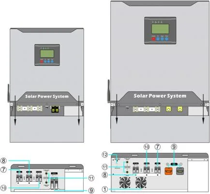 Low Frequency Heavry Duty All in One Sine Wave MPPT off Grid Hybrid Solar Power Inverter for Home Solar System