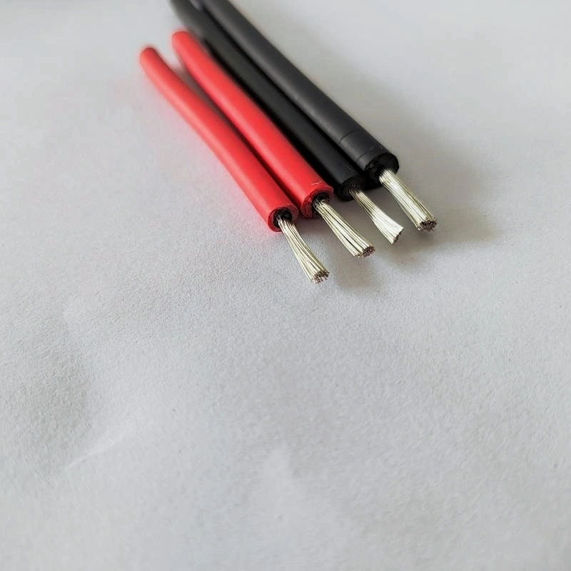 Factory Custom Specifications Low Price TUV H1z2z2-K Solar Cable 6mm 10mm Solar Wire DC1500V H1z2z2-K 10 Square mm DC Cable